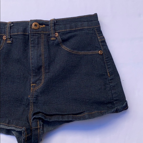 Denim Booty Shorts - Picture 3 of 9